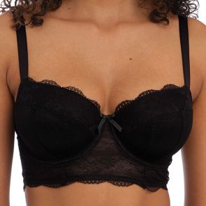 Freya Lingerie Freya Fancies Longline Bra AA1014 Black