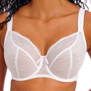 Freya Lingerie Freya Fancies Underwire Balcony GG-K Cup Bra AA1012 White