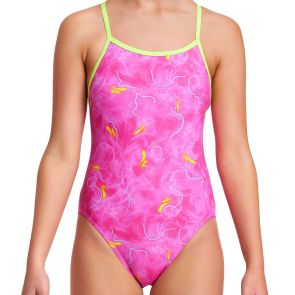 Funkita Girls Single Strap Swim One Piece FS16G Love Lights