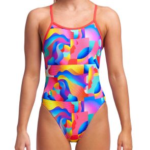 Funkita Girls Single Strap One Piece FS16G Radar Rage