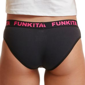 Funkita Ladies Underwear Brief FS55L Still Black