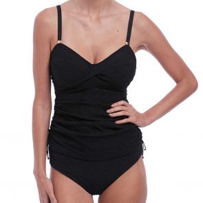 Fantasie Swim Ottawa Underwire Twist Front Swim Tankini  FS6356 Black