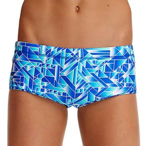 Funky Trunks Boys Classic Swim Trunks FT32B Pane Train