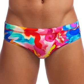 Funky Trunks Classic Swim Briefs FT35M Messy Monet
