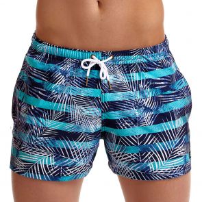 Funky Trunks Shorty Shorts Swim Short FT40M Palm Pilot