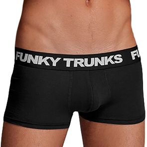 Funky Trunks Boy's Underwear Trunks FTA050B Still Black