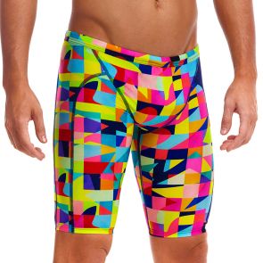 Funky Trunks Men's Training Jammers FTS003M On The Grid