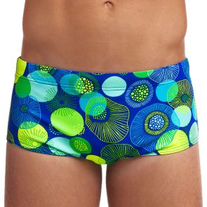 Funky Trunks Boy's Sidewinder Trunks FTS010B Blue Bottle