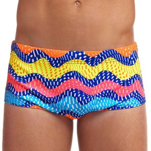 Funky Trunks Sidewinder Boy Swim Trunks FTS010B Rocky Wave