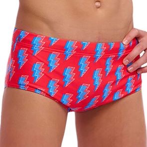 Funky Trunks Boy's Sidewinder Trunks FTS015B Hot Volt