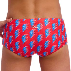 Funky Trunks Boy's Sidewinder Trunks FTS015B Hot Volt