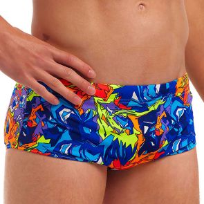 Funky Trunks Boy's Sidewinder Trunks FTS015B Mixed Mess