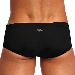 Funky Trunks Men's Sidewinder Trunks FTS015M Still Black