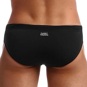 Funky Trunks Men's Classic Brief FTS035M Still Black