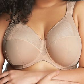 Goddess Heather Underwire Stretch Banded Bra GD6060 Sand