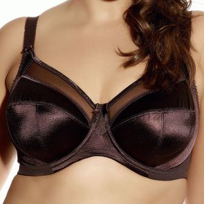 Goddess Keira Banded Underwire Bra GD6090 Chocolate