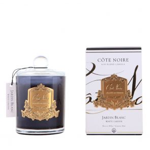 Cote Noire Gold Badge Candle GMC45004 White Garden