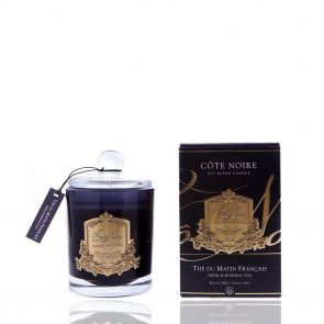 Cote Noire Gold Badge Candle GML45101 French Morning Tea