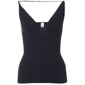 Nearly Nude Halter Neck Tank NNHALNECT Black