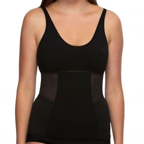 Hush Hush by Slimform Harmony Ladder Control Cami Black HH011