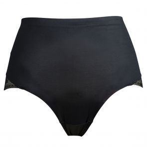 Hush Hush by Slimform Essensual Smooth Lace Control Brief Black HH014