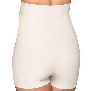 Hush Hush by Slimform Grace Lattice High Waist Boyleg Nude HH027