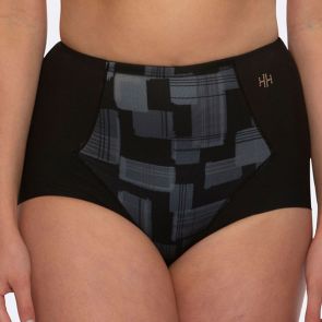 Hush Hush by Slimform Eden Medium Control Brief HH040 Geo Black