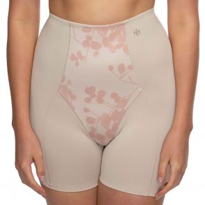 Hush Hush by Slimform Eden Medium Control Boyleg Brief HH041 Floral Nude