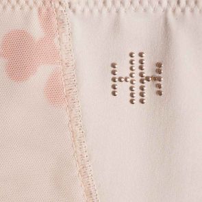 FINAL SALE Hush Hush by Slimform Eden Medium Control Boyleg Brief HH041 Floral Nude