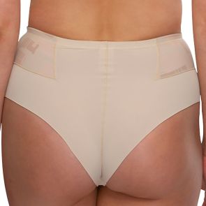 Hush Hush by Slimform Eden Medium Control Thong Back Brief HH046 Geo Nude