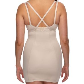 Hush Hush by Slimform Whisper High Waist Slip with Hidden Thong HH053 Nude