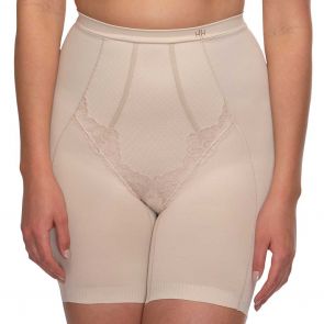 Hush Hush by Slimform Whisper Boyleg Control Brief HH055 Nude