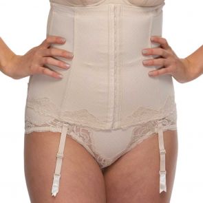 Hush Hush by Slimform Whispers Waist Cincher HH056 Nude