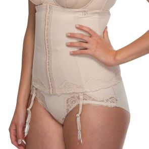 Hush Hush by Slimform Whispers Waist Cincher HH056 Nude