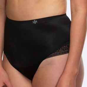 Hush Hush by Slimform Essensual Control Thong Back Brief HH060 Black