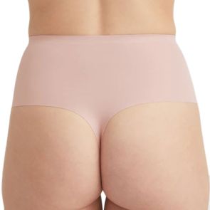 Hush Hush Smooth G-String With Control Panels HH068LC Blush