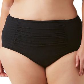 Hush Hush by Slimform Hi Waist Control Bikini Bottom HHS06R Black