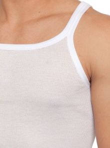 Holeproof All Seasons Athletic Singlet 2-Pack M19642 White