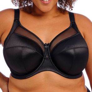 Goddess Keira Banded Underwire Bra GD6090 Black