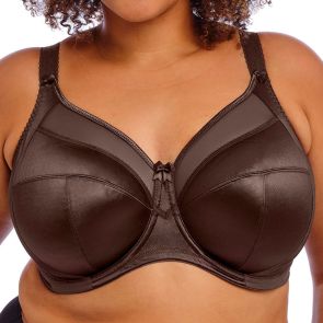Goddess Keira Banded Underwire Bra GD6090 Chocolate