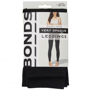 Bonds 120D Opaque Leggings L79564 Black