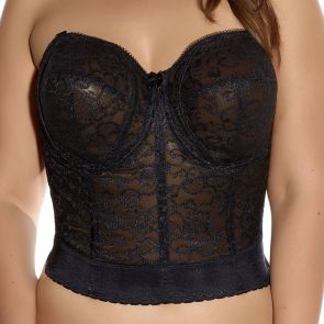 Goddess Bridal Lace Bustier GD0689 Black