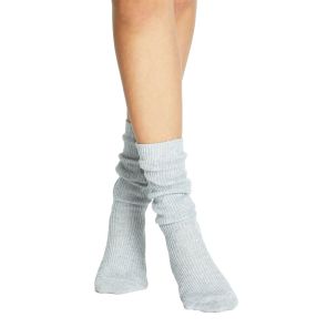 Levante Slouchy Sock LEVSLCHCRW Grey Marle