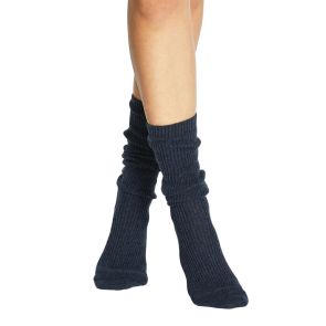 Levante Slouchy Sock LEVSLCHCRW Ink