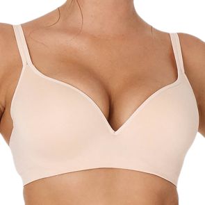 Lovable Sexy and Seamless Moulded Contour Bra LLSG146B Nude