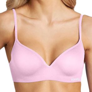 Lovable Sexy and Seamless Moulded Contour Bra LLSG146B Pink Lady
