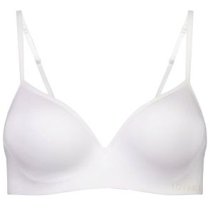 Lovable Sexy and Seamless Moulded Contour Bra LLSG146B White