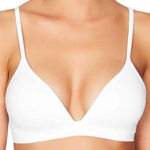 Lovable Sexy & Seamless Padded Soft Cup Bra LLSG246B White 