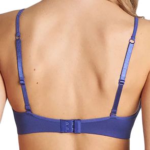 FINAL SALE Lovable Sexy and Seamless Soft Cup Bra LLSG246B Navy Blue