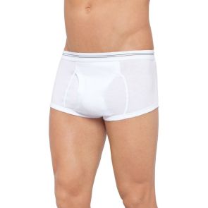 Holeproof Bell's Double Seated Brief M1788 White